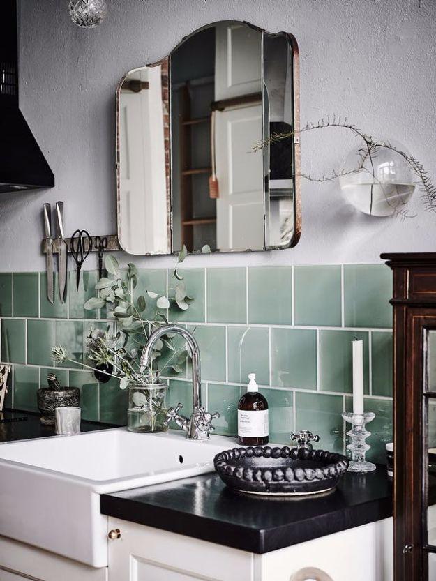 DIY Tile Ideas - Simple Glass Tiles - Creative Crafts for Bathroom, Kitchen, Living Room, and Fireplace - Awesome Shower and Bathtub Ideas - Fun and Easy Home Decor Projects - How