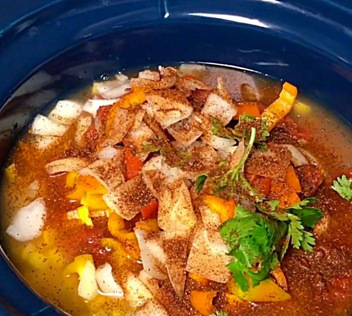 Make Crockpot Tortilla Soup Recipe