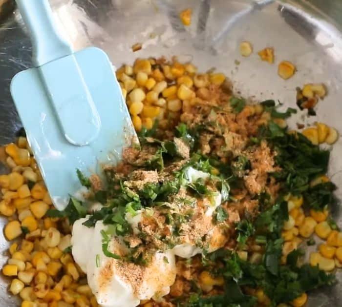 Mexican Street Corn Salad Ingredients