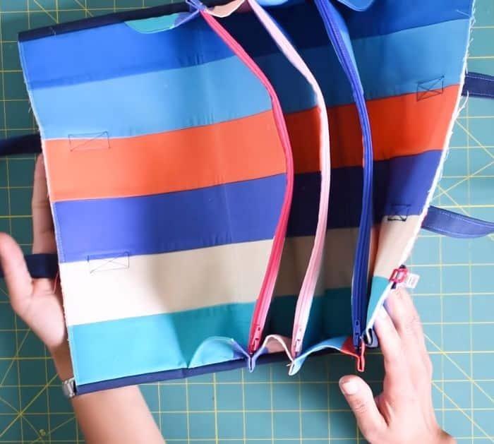 Quilter's Organizer Bag Sewing Tutorial Instructions