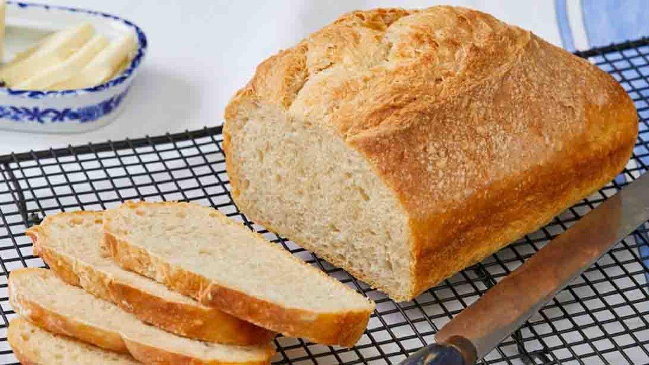 5-Ingredient No-Knead Sandwich Bread