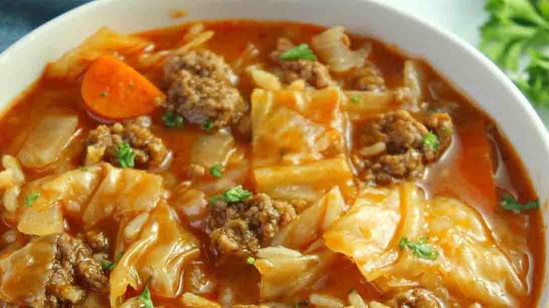 Cabbage Roll Soup Recipe