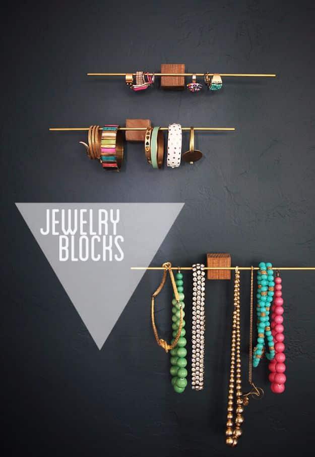 Jewelry Blocks, simple enough for a beginner's initial attempt at the idea and proof a small change makes a real difference
