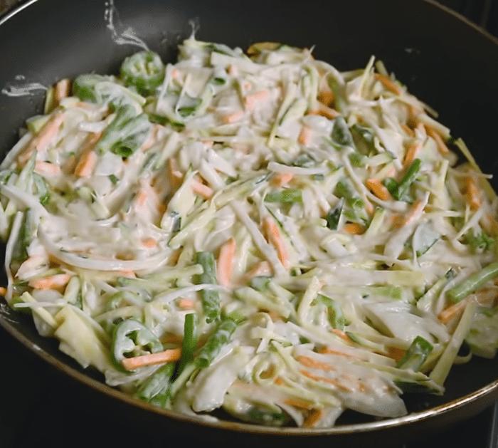 Easy and Delicious Vegetable Pancake Recipe