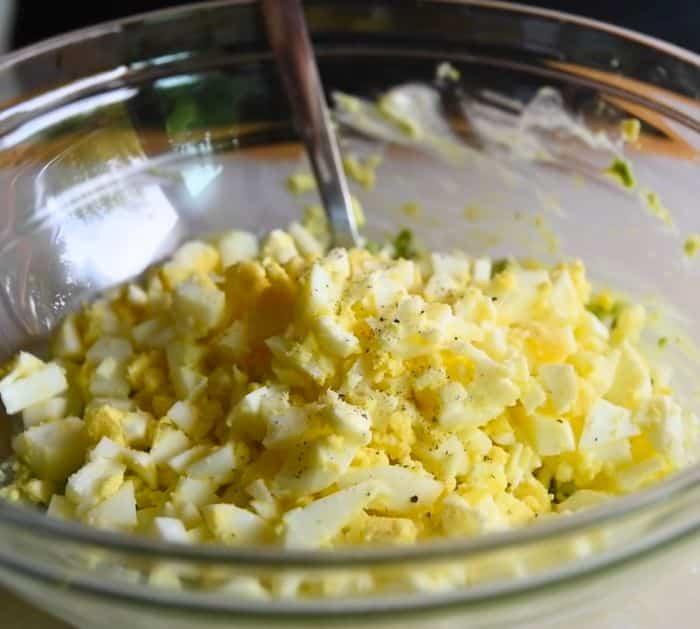 Easy Avocado Egg Salad Recipe Instructions
