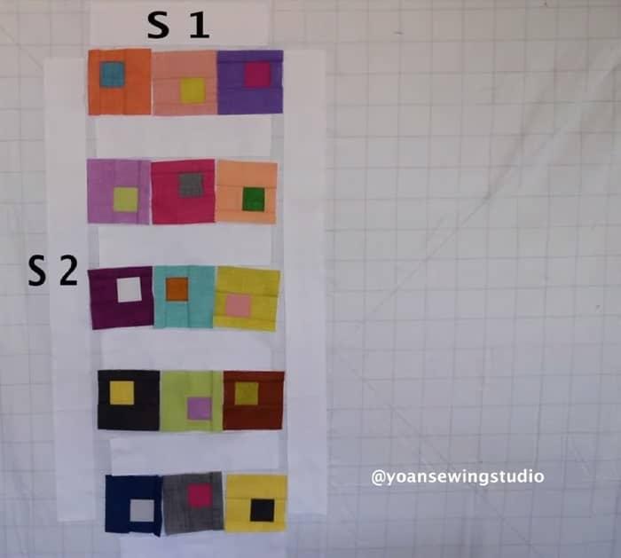 Square in a Square Pillow and Table Runner Quilt Pattern