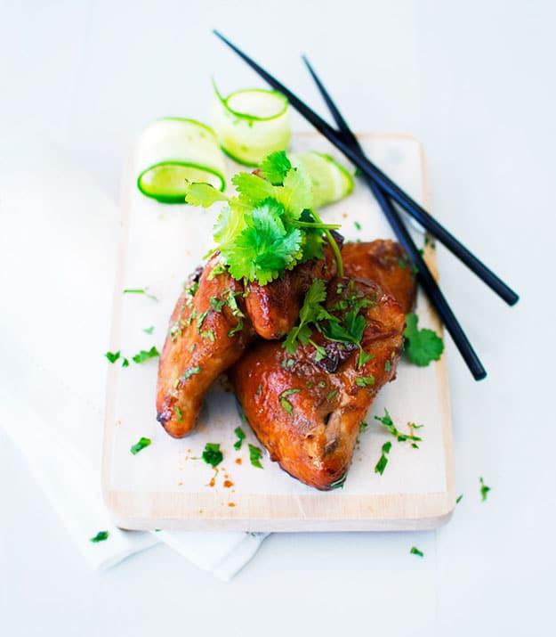 Easy Party Food Ideas | Teriyaki Chicken Wings Recipe | DIY Projects & Crafts by Sueeye #appetizers #partyfood #recipes