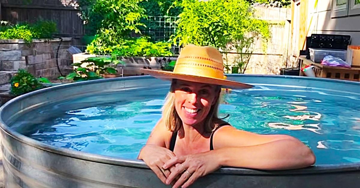 How To Make A Backyard Stock Tank Pool