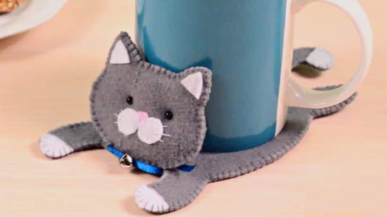 Easy DIY Felt Coaster Sewing Tutorial