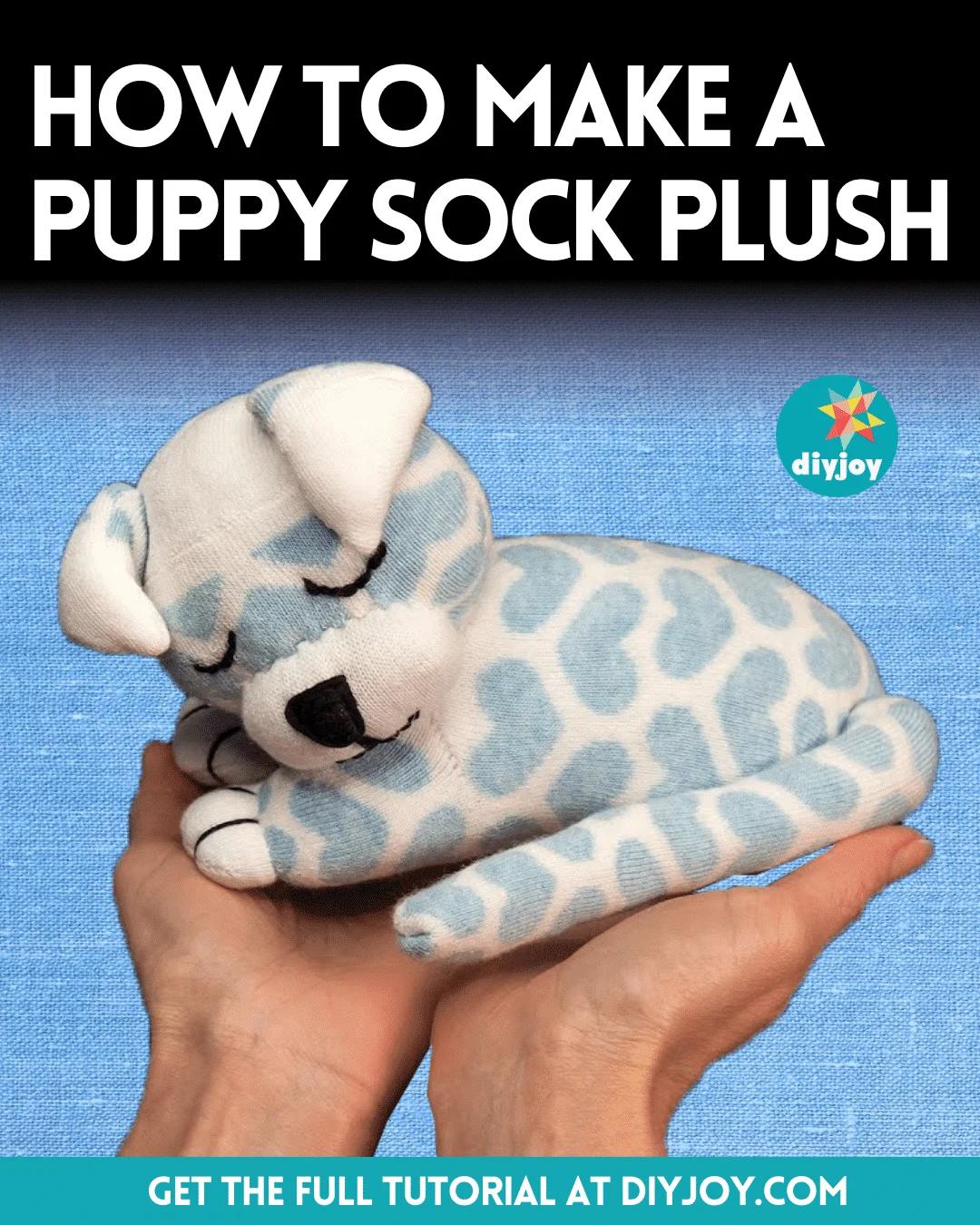 How To Make A Puppy Sock Plush