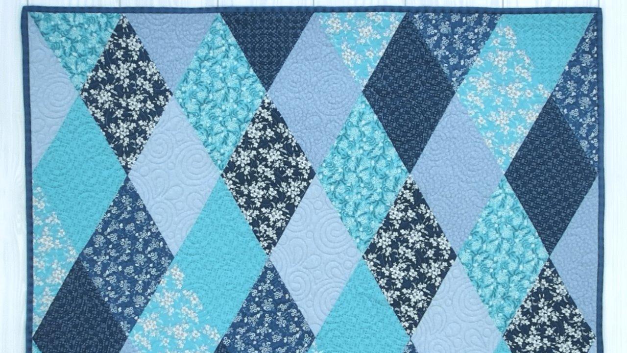 Beginner-Friendly Diamond Daze Quilt Tutorial