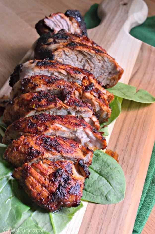 Healthy Pork Grilling Recipes | Cheap BBQ Pork Recipe | Grilled Brown Sugar Chili Pork Tenderloin | DIY Projects & Crafts by Sueeye at