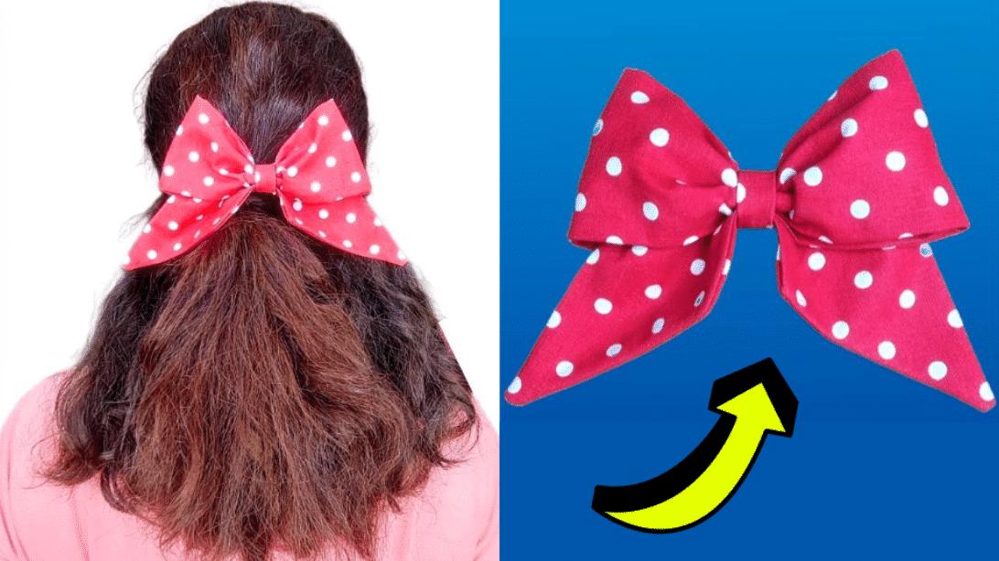 Easy No-Sew DIY Hair Bow Tutorial