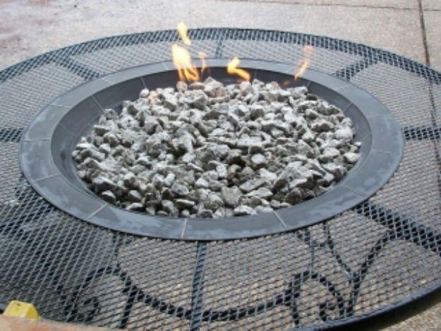 Gas Fire Pit, quick to put together in one afternoon and a fix that outlasts most store bought options