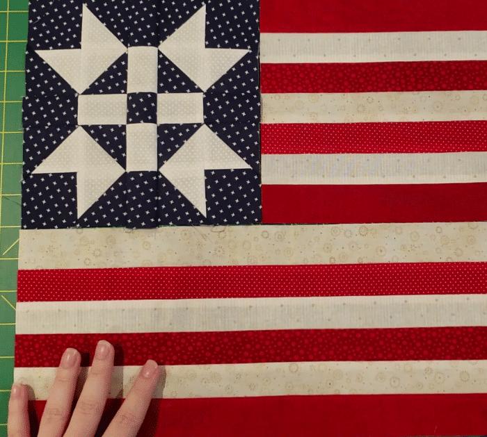 Easy Patriotic Quilt Tutorial for Beginners