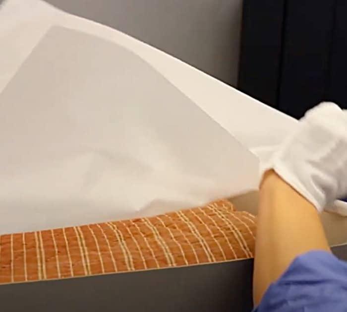 Museum style care for quilts