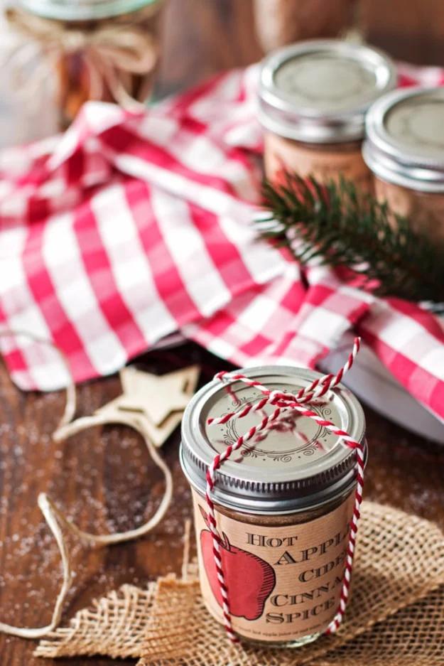 Hot Apple Cider Cinnamon Mix, a popular choice on this list and a fun holiday craft for a cold weekend at home