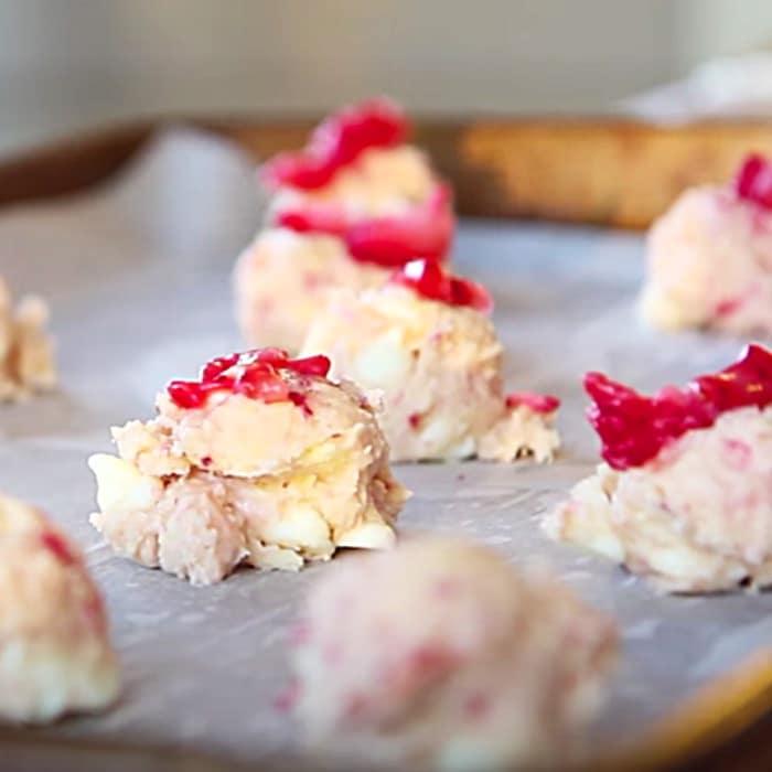 Strawberry Shortcake Cookies - How To Make Strawberry Cookies - Easy Dessert Ideas - Cookie Recipe
