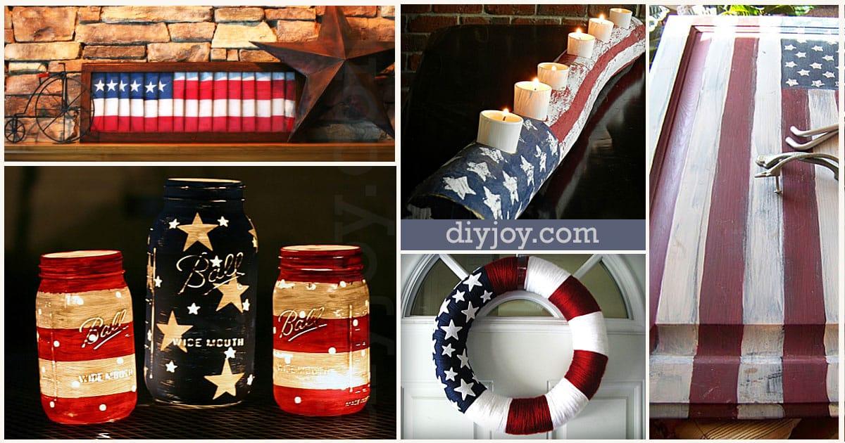 American Flag Inspired DIY Projects to Show Your Patriotic Side