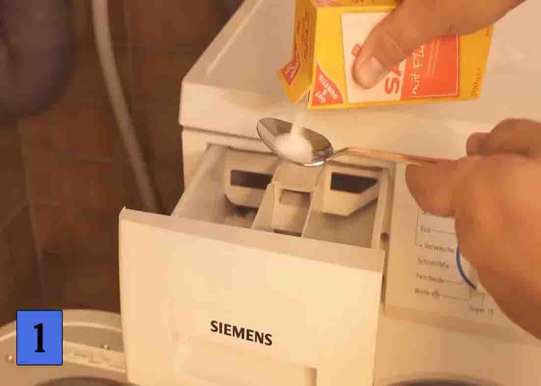 Use salt instead of fabric softener when doing the laundry
