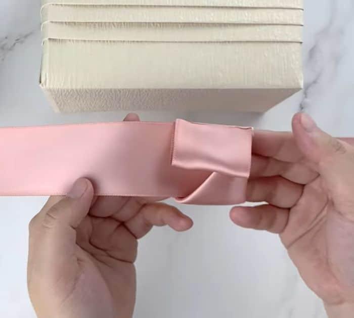 Gift Wrapping and Ribbon Bow Tutorial Instructions