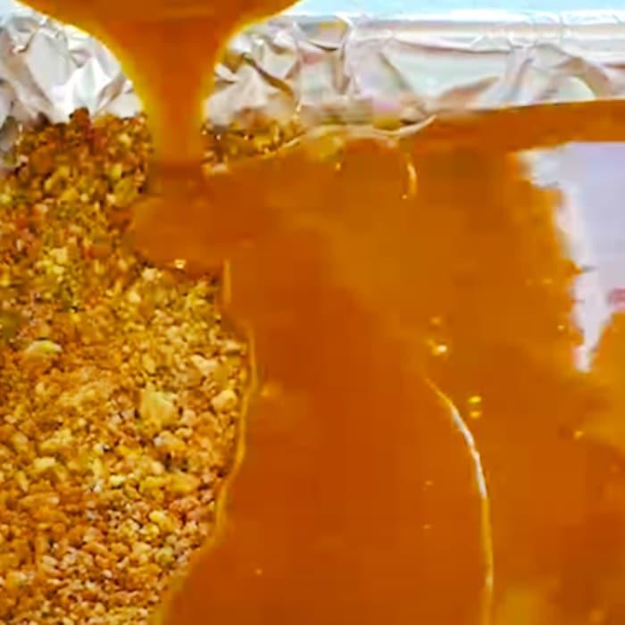 Girl Scout Samoa Cookie Toffee Recipe - Easy Toffee Recipe - How To make Homemade Candy - Homemade Toffee Idea