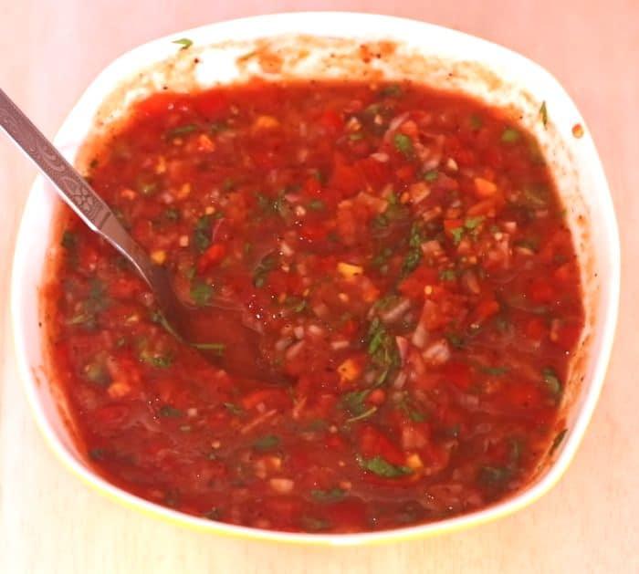 Mexican Restaurant-Style Salsa Recipe Instructions