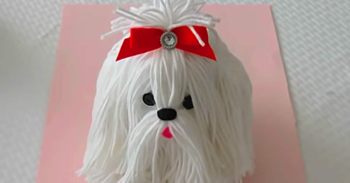How To Make A Yarn Dog