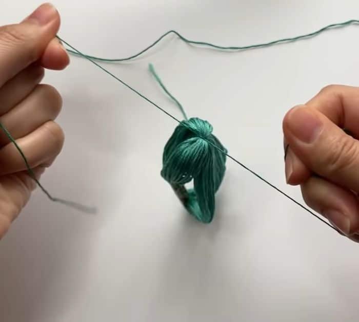 How to Make Embroidery Thread Tassels Instructions