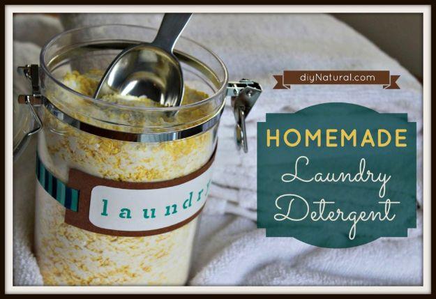 Homemade Laundry Detergent, low pressure enough to try this weekend and better looking than anything from a store