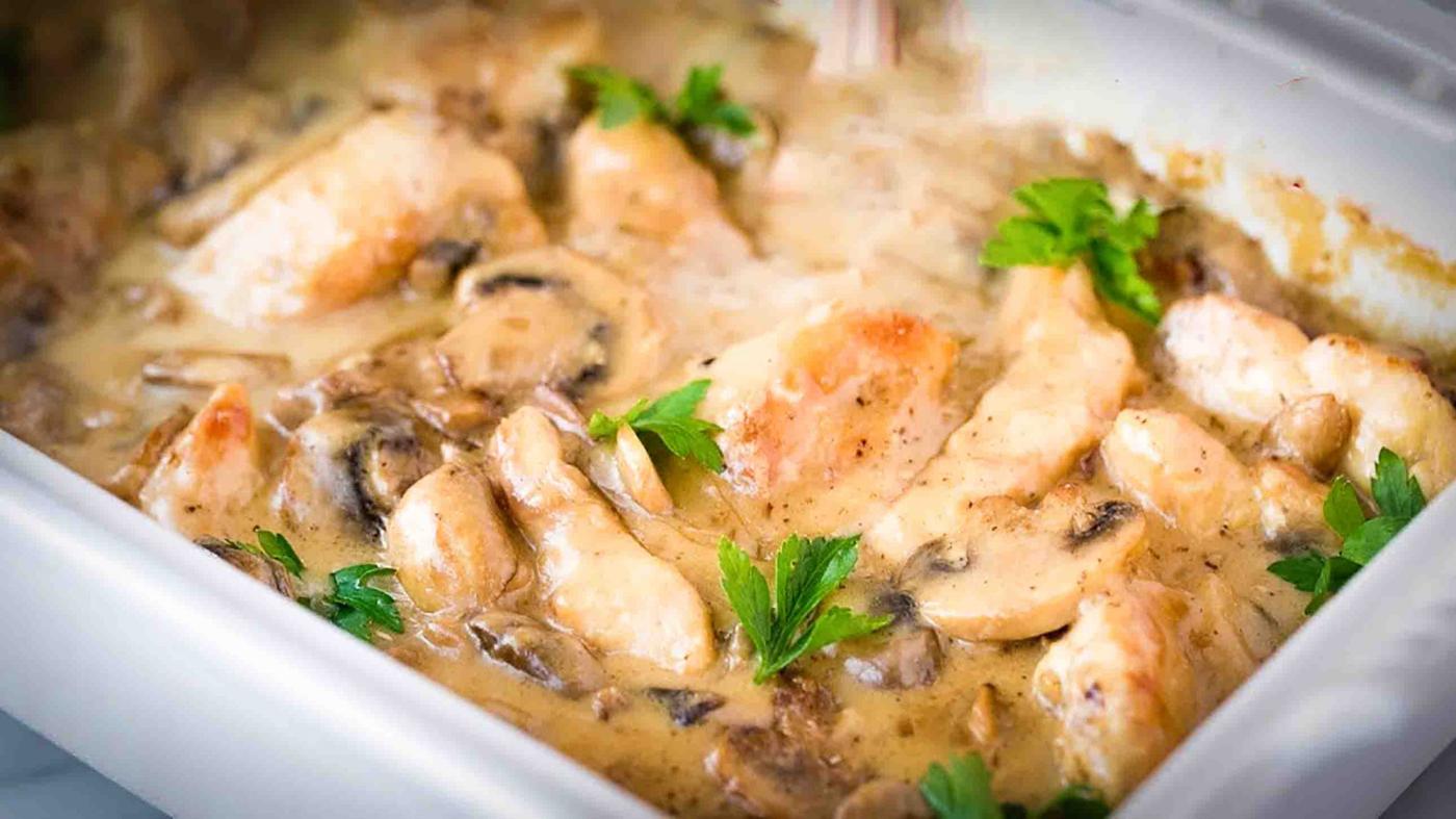 Easy Chicken And Mushroom Casserole Recipe