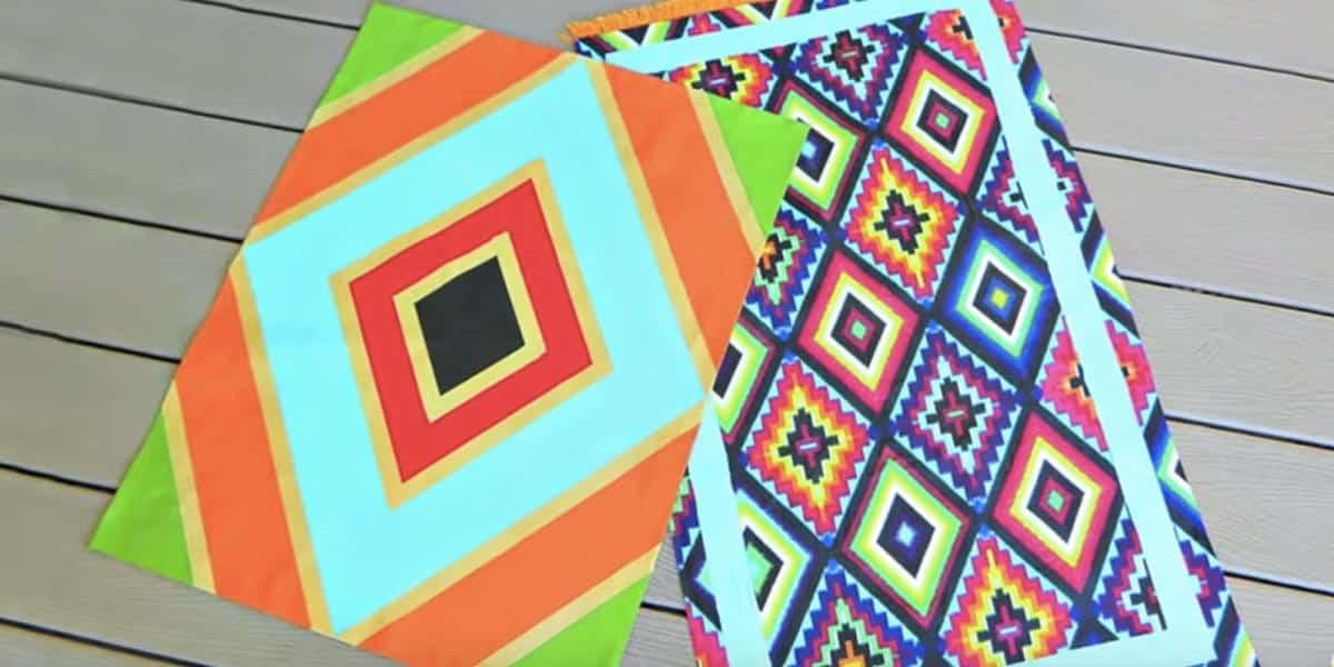 Watch How He Paints These Fabulous Rugs (Brilliant!)