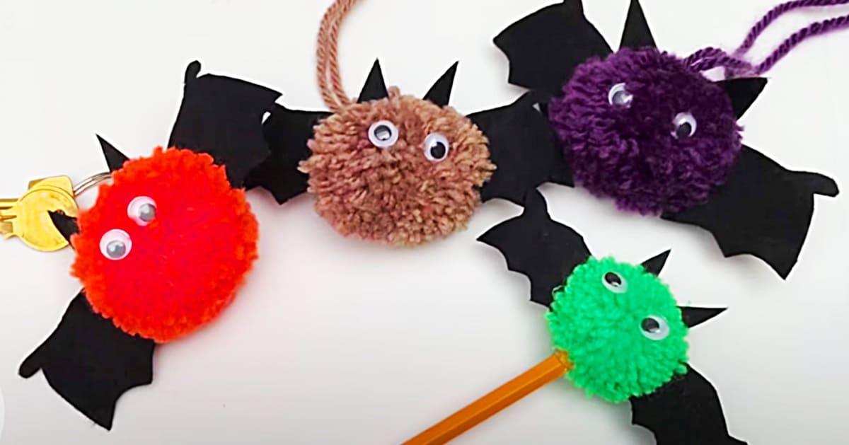 How To Make Pom-Pom Bats