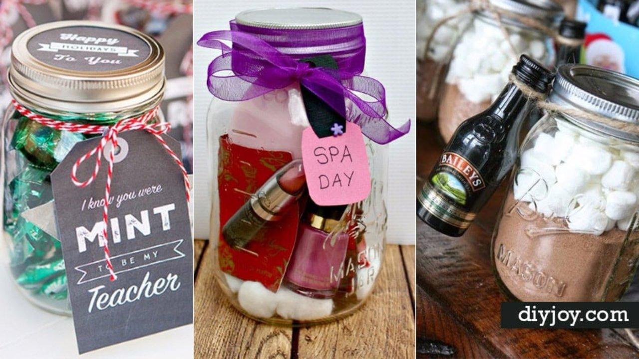 Gifts in A Jar | 50 Easy Mason Jar Gift Ideas
