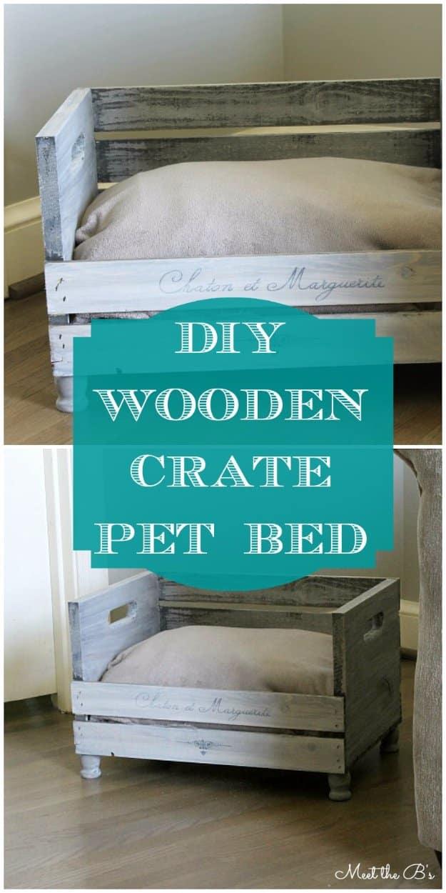 DIY Wooden Crate Dog Bed, a cozy pet nook, short enough on steps to wrap up before supper and a showpiece guests linger over