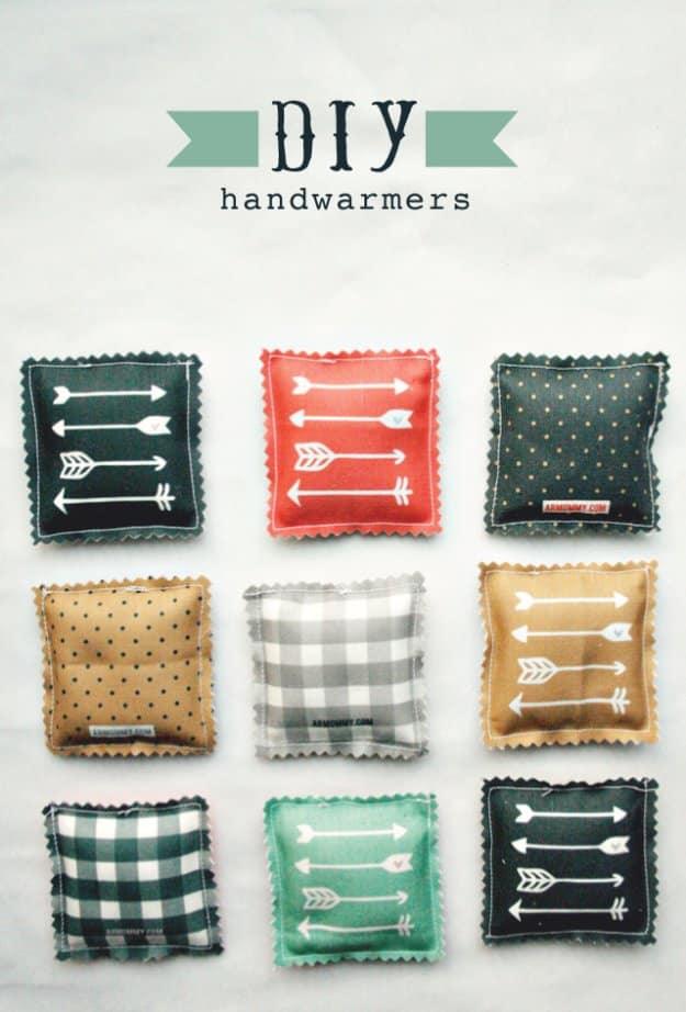 DIY Sewing Gift Ideas for Adults and Kids, Teens, Women, Men and Baby - DIY Handwarmers - Cute and Easy DIY Sewing Projects Make Awesome Presents for Mom, Dad, Husband, Boyfriend,