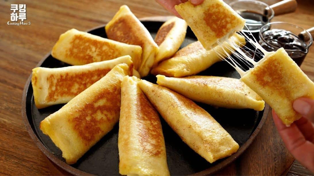 Sweet Banana Cheese French Toast