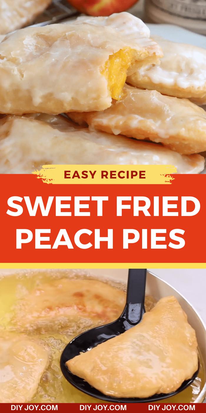 Easy Fried Peach Pies Recipe