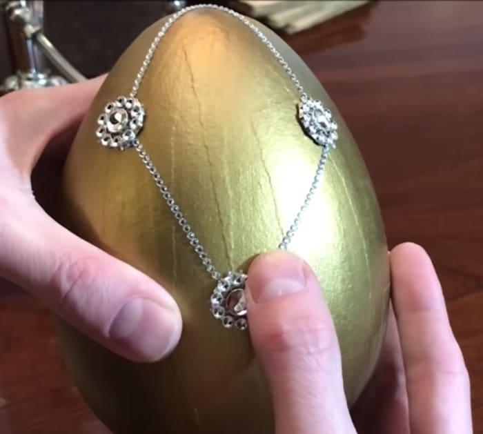 Make a Faberge Egg for your Easter home decor