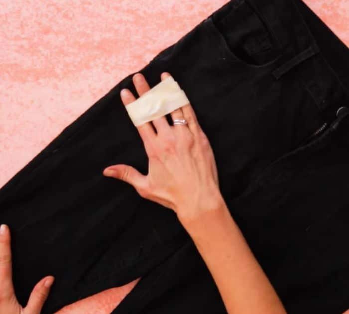 How to Use a Masking Tape to Remove Lint