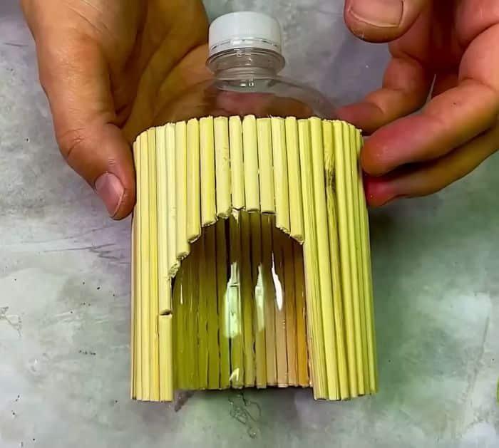 DIY Christmas Bird House Decoration Craft