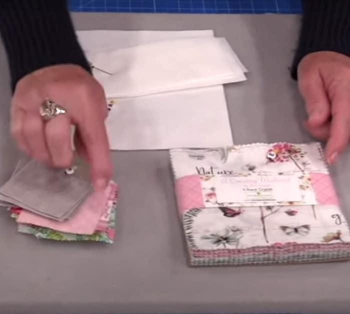 how to make a quilt with 5 squares