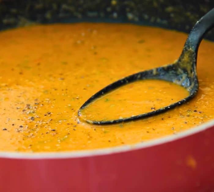 Roasted Tomato Soup With Grilled Cheese Sticks Ingredients (1)