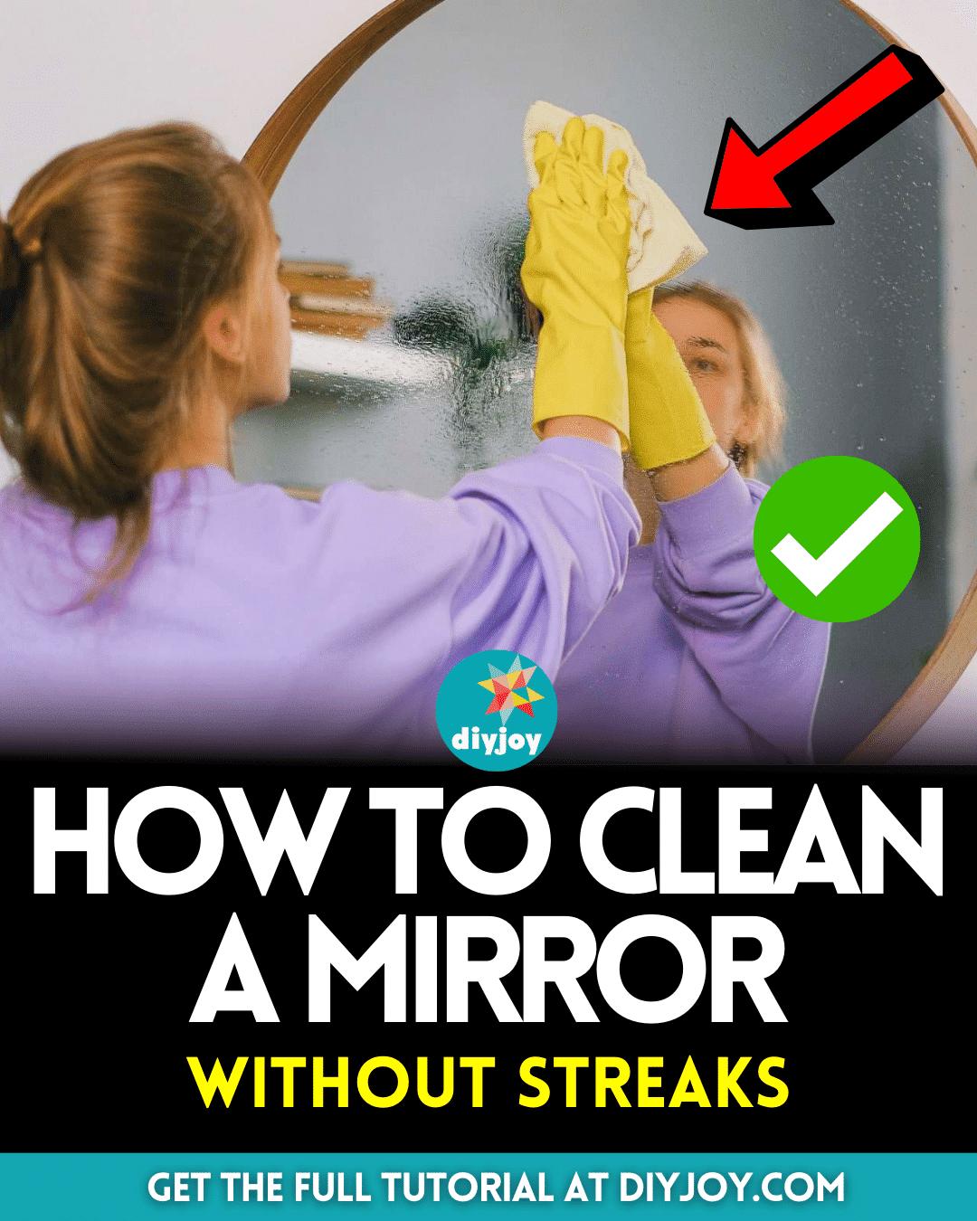 How to Clean a Mirror Without Streaks