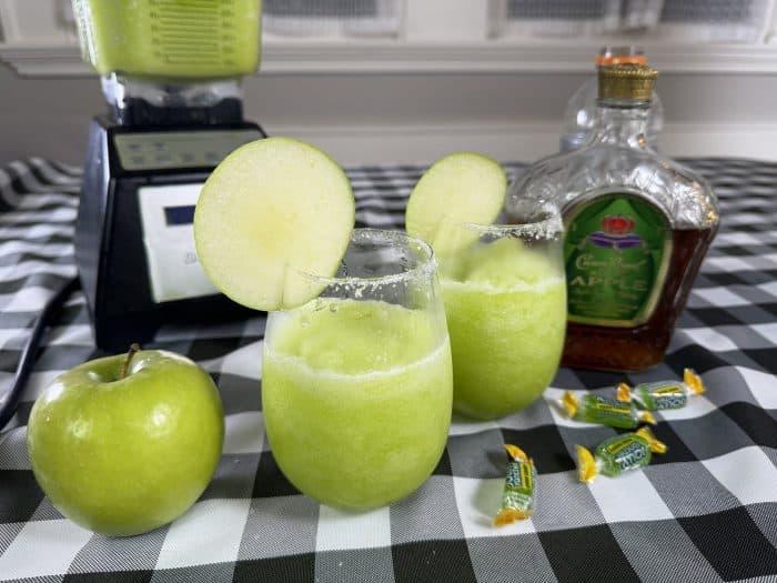 Crown Royal Apple Slushie Recipe Ingredients Include Green Apple Jolly Rancher