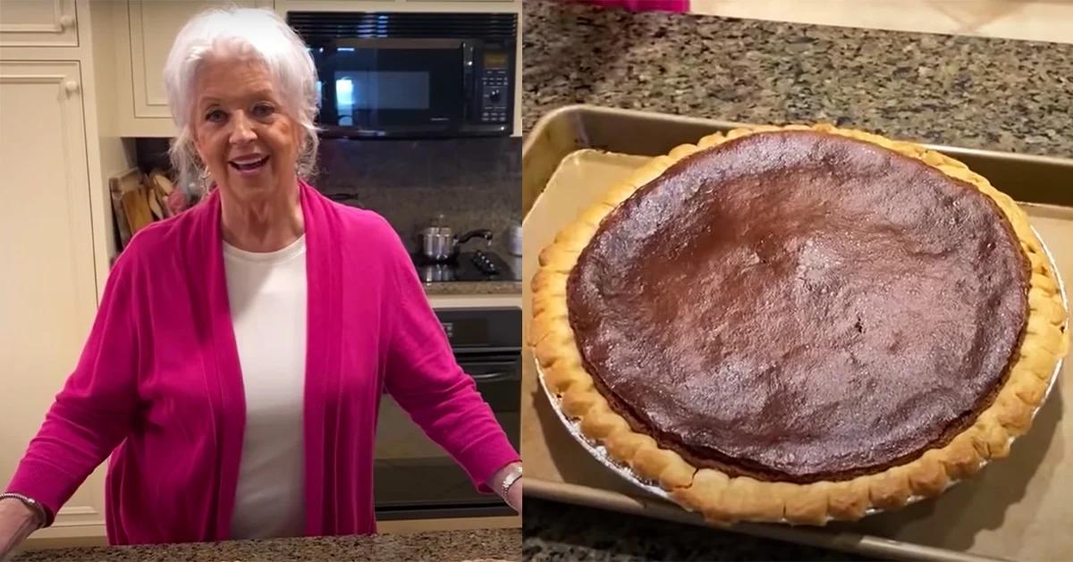 Paula Deen’s Old Fashioned Fudge Pie Recipe