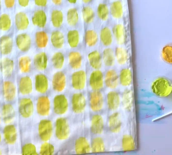 Handpainted Tea Towels Craft