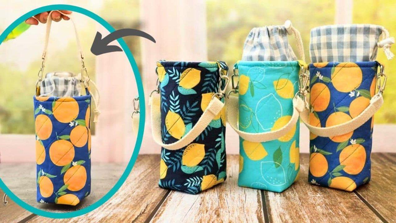 Easy Bottle Bag Tutorial