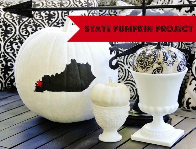 State Pumpkin Project, a fun state craft worth making to show some hometown pride and a favorite pick from this roundup