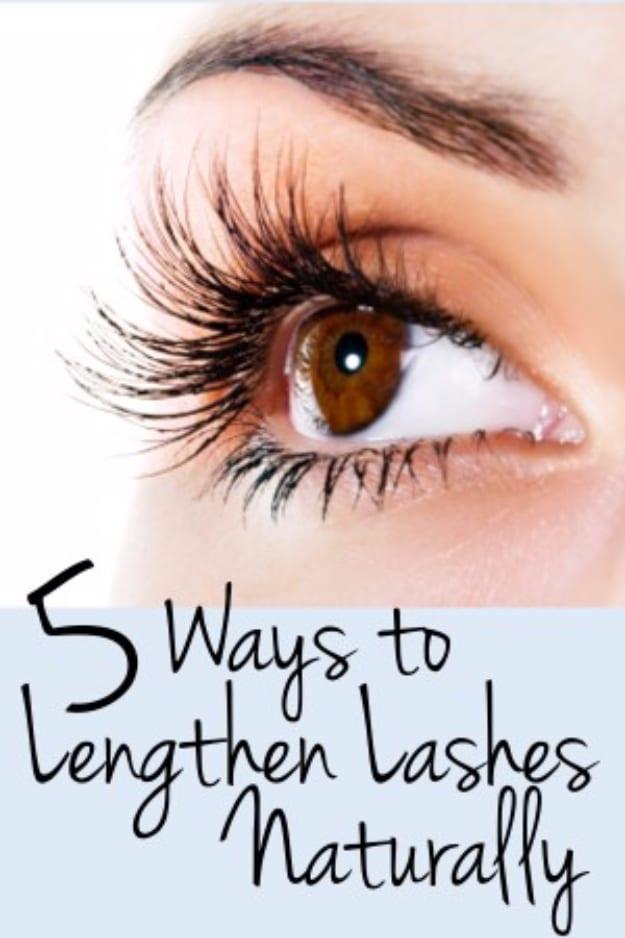 Lengthen Your Lashes Naturally, small scale enough to test on one corner first and a shortcut that skips a trip to the store